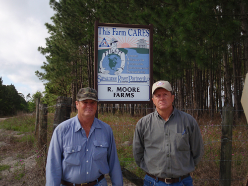 Ryan and Reed Moore Suwannee County Farmers of the Year 2009